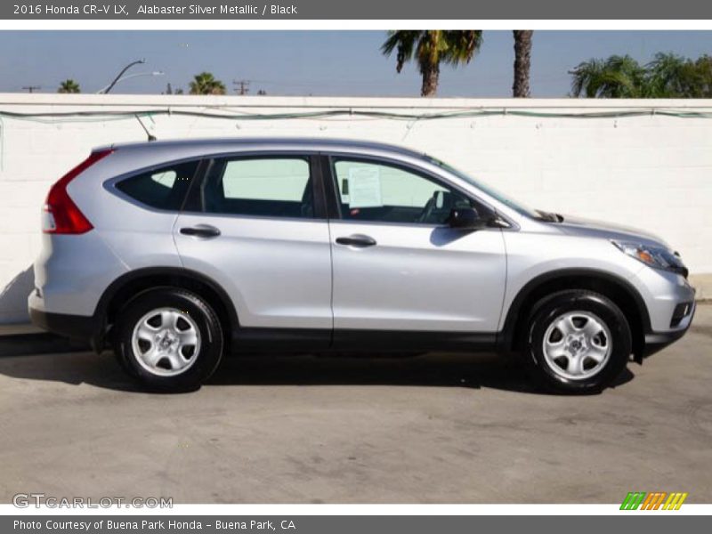 Alabaster Silver Metallic / Black 2016 Honda CR-V LX