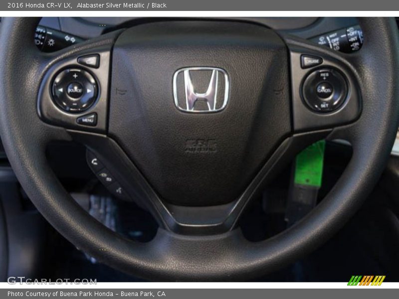 Alabaster Silver Metallic / Black 2016 Honda CR-V LX