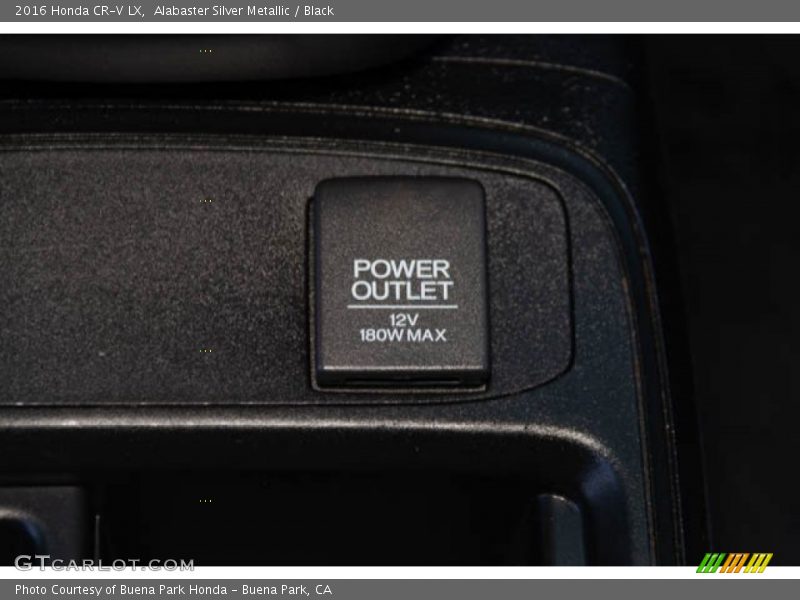 Alabaster Silver Metallic / Black 2016 Honda CR-V LX