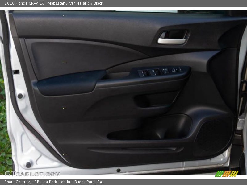 Alabaster Silver Metallic / Black 2016 Honda CR-V LX