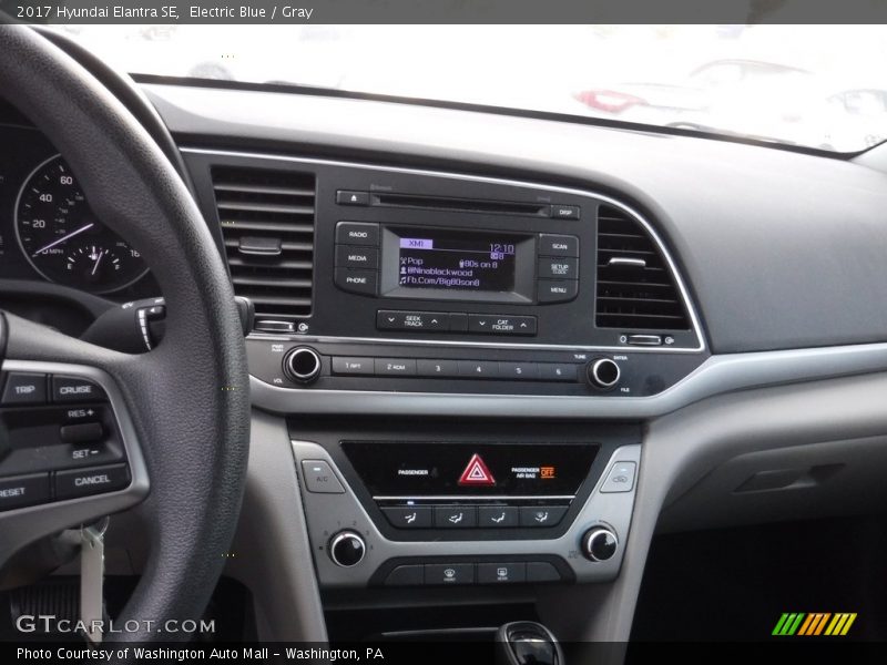 Electric Blue / Gray 2017 Hyundai Elantra SE