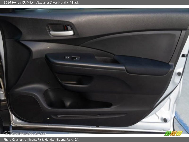 Alabaster Silver Metallic / Black 2016 Honda CR-V LX