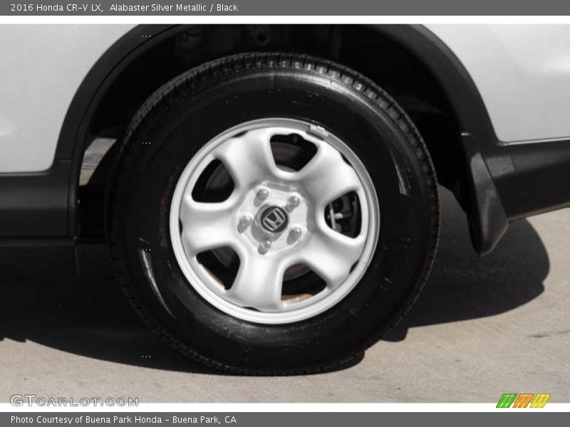 Alabaster Silver Metallic / Black 2016 Honda CR-V LX