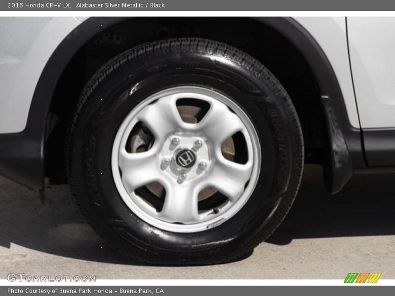 Alabaster Silver Metallic / Black 2016 Honda CR-V LX