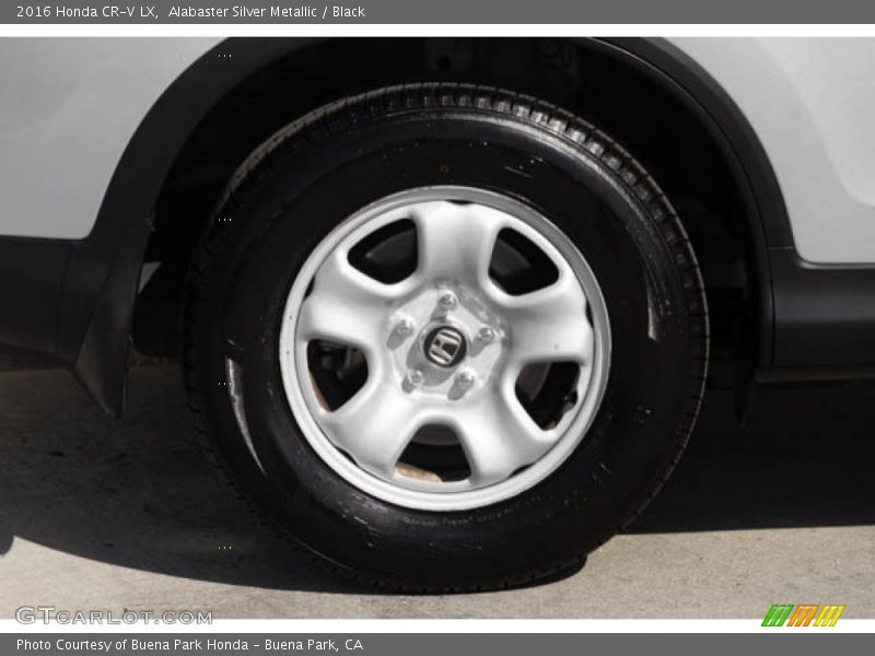Alabaster Silver Metallic / Black 2016 Honda CR-V LX