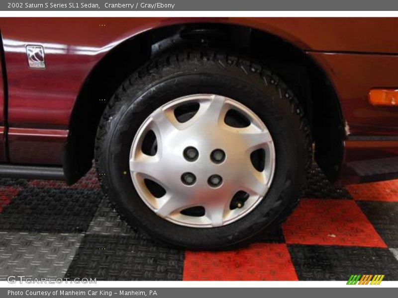 Cranberry / Gray/Ebony 2002 Saturn S Series SL1 Sedan