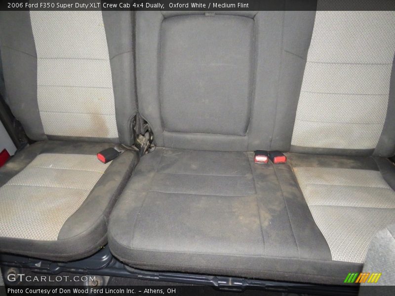 Oxford White / Medium Flint 2006 Ford F350 Super Duty XLT Crew Cab 4x4 Dually