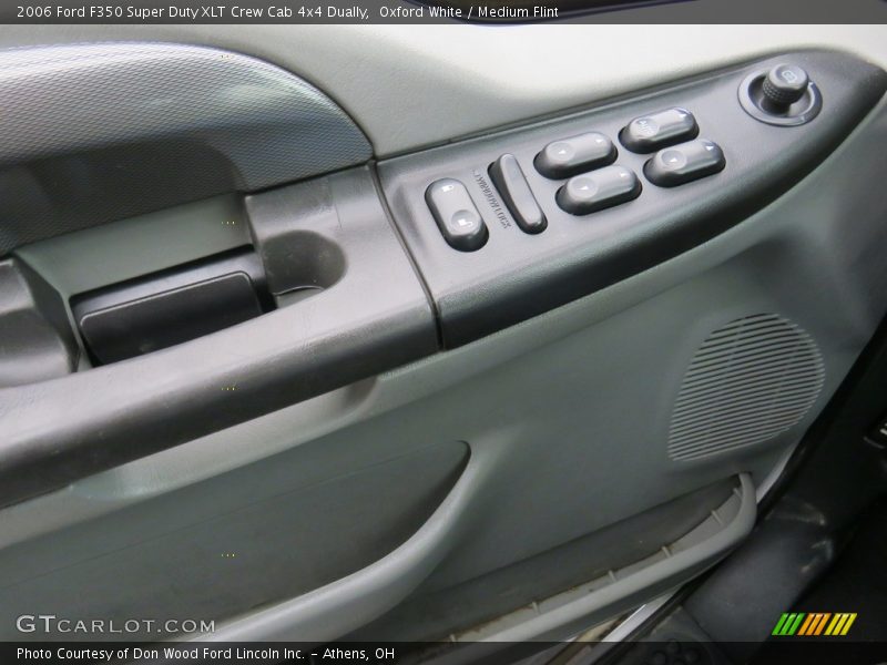 Oxford White / Medium Flint 2006 Ford F350 Super Duty XLT Crew Cab 4x4 Dually