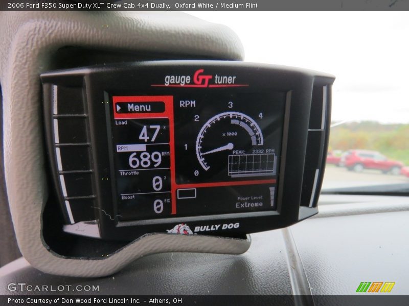 Oxford White / Medium Flint 2006 Ford F350 Super Duty XLT Crew Cab 4x4 Dually