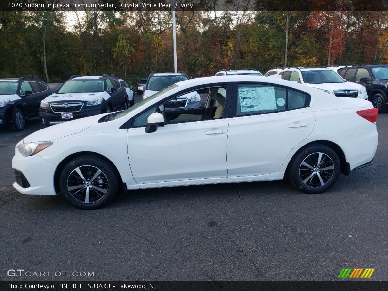  2020 Impreza Premium Sedan Crystal White Pearl