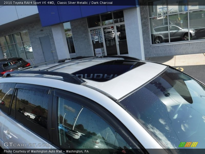 Classic Silver Metallic / Dark Charcoal 2010 Toyota RAV4 Sport V6 4WD