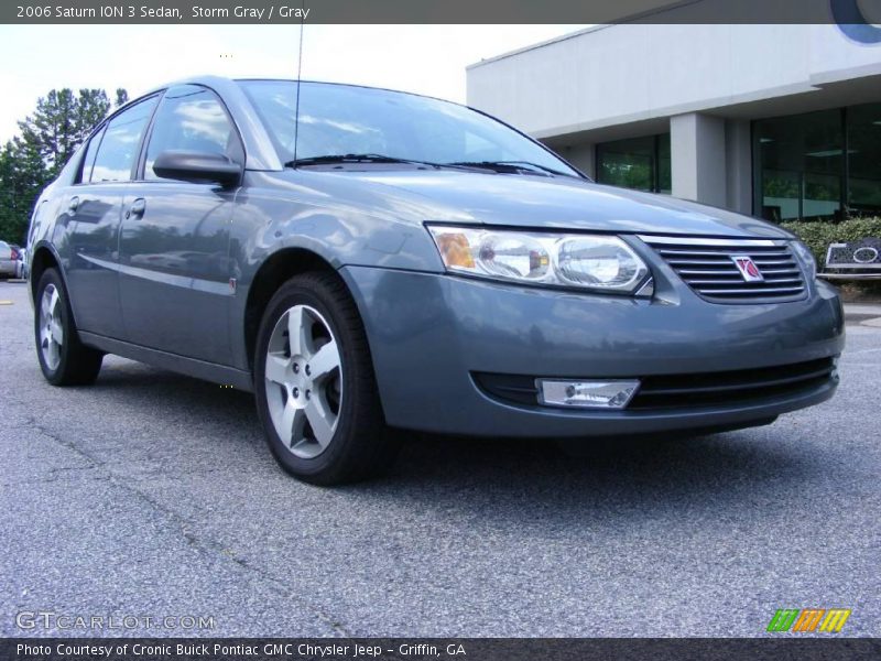 Storm Gray / Gray 2006 Saturn ION 3 Sedan