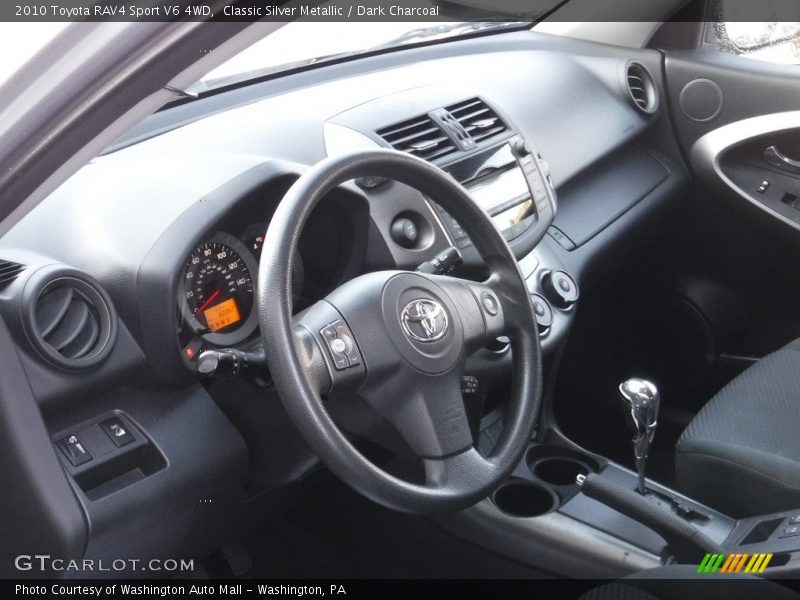 Classic Silver Metallic / Dark Charcoal 2010 Toyota RAV4 Sport V6 4WD