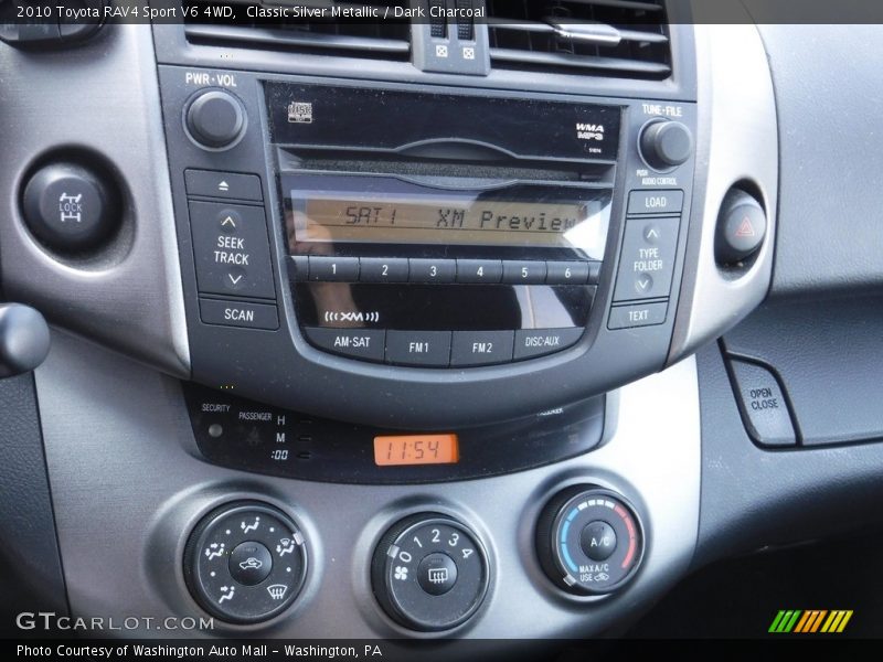 Classic Silver Metallic / Dark Charcoal 2010 Toyota RAV4 Sport V6 4WD
