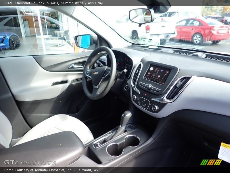 Summit White / Ash Gray 2020 Chevrolet Equinox LS AWD