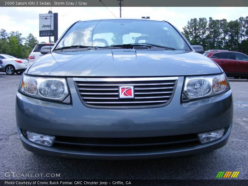 Storm Gray / Gray 2006 Saturn ION 3 Sedan
