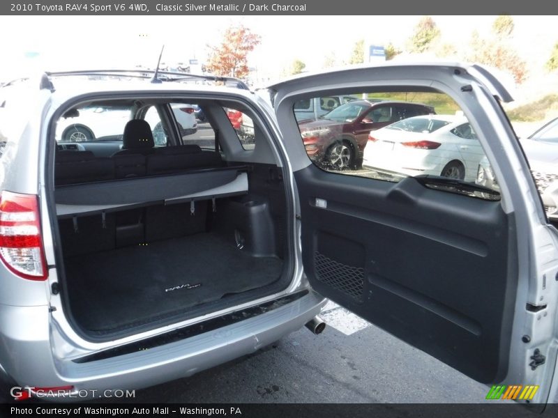 Classic Silver Metallic / Dark Charcoal 2010 Toyota RAV4 Sport V6 4WD
