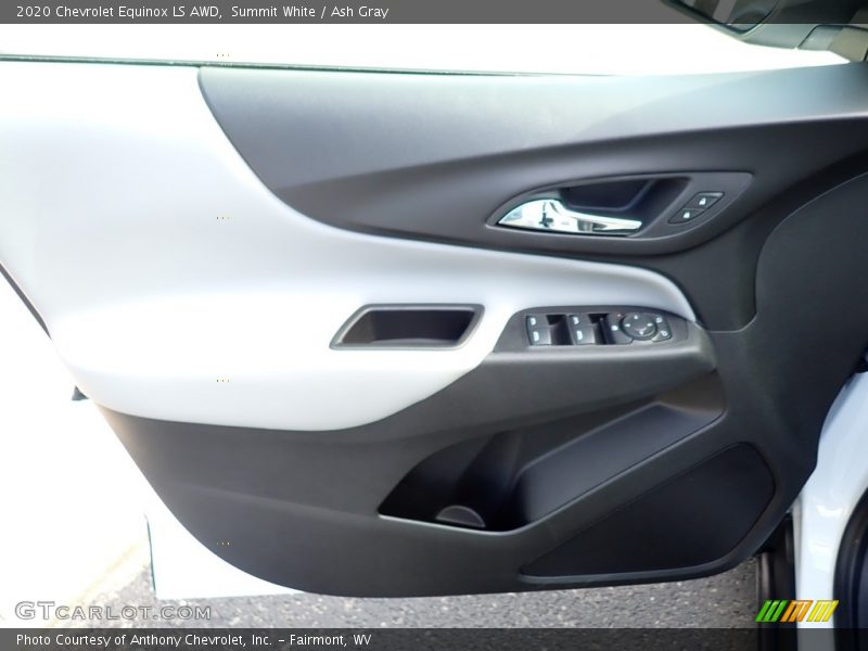 Summit White / Ash Gray 2020 Chevrolet Equinox LS AWD