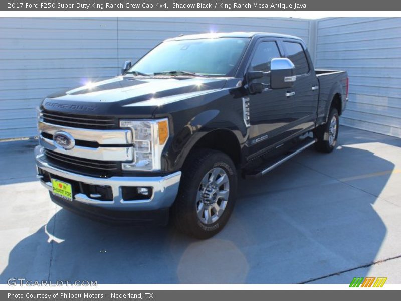 Shadow Black / King Ranch Mesa Antique Java 2017 Ford F250 Super Duty King Ranch Crew Cab 4x4