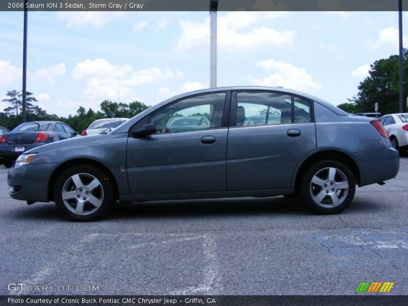 Storm Gray / Gray 2006 Saturn ION 3 Sedan