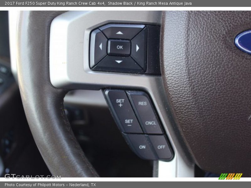 Shadow Black / King Ranch Mesa Antique Java 2017 Ford F250 Super Duty King Ranch Crew Cab 4x4