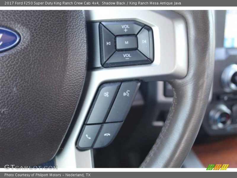 Shadow Black / King Ranch Mesa Antique Java 2017 Ford F250 Super Duty King Ranch Crew Cab 4x4