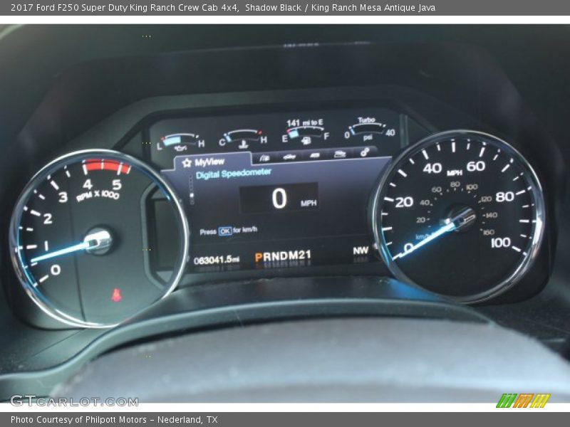 Shadow Black / King Ranch Mesa Antique Java 2017 Ford F250 Super Duty King Ranch Crew Cab 4x4