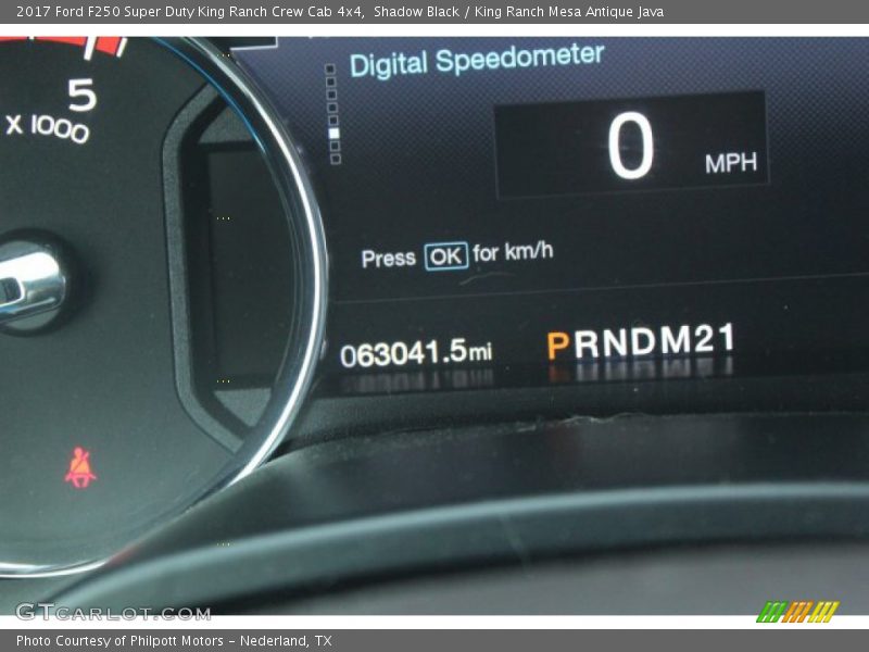 Shadow Black / King Ranch Mesa Antique Java 2017 Ford F250 Super Duty King Ranch Crew Cab 4x4