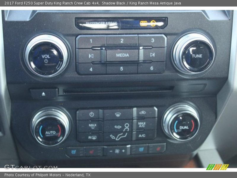 Shadow Black / King Ranch Mesa Antique Java 2017 Ford F250 Super Duty King Ranch Crew Cab 4x4