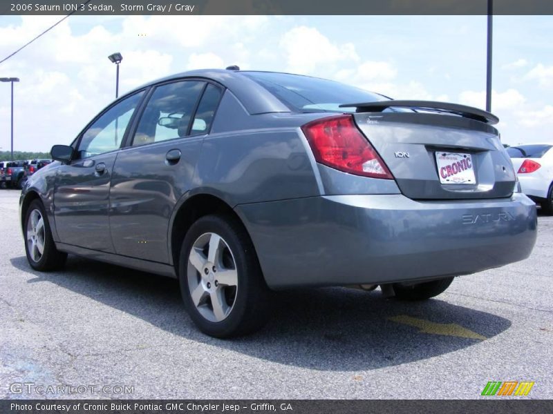 Storm Gray / Gray 2006 Saturn ION 3 Sedan