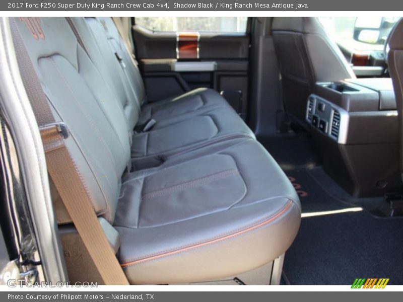 Shadow Black / King Ranch Mesa Antique Java 2017 Ford F250 Super Duty King Ranch Crew Cab 4x4