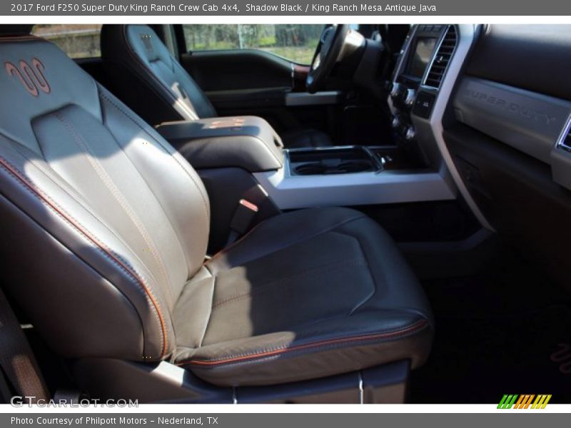 Shadow Black / King Ranch Mesa Antique Java 2017 Ford F250 Super Duty King Ranch Crew Cab 4x4