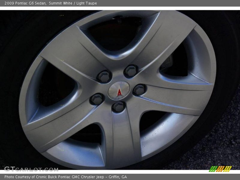 Summit White / Light Taupe 2009 Pontiac G6 Sedan