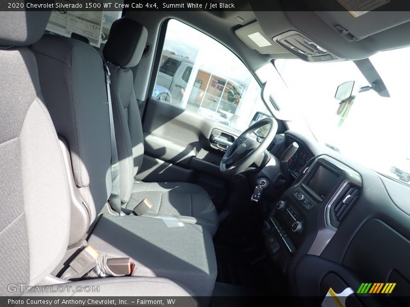 Summit White / Jet Black 2020 Chevrolet Silverado 1500 WT Crew Cab 4x4