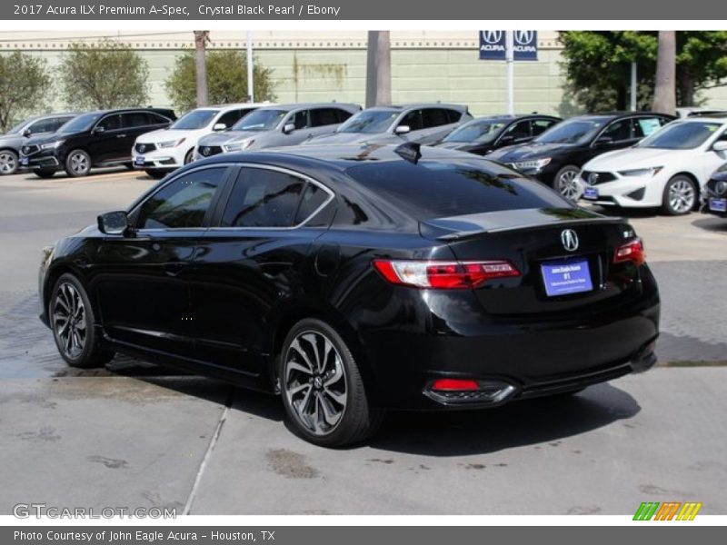 Crystal Black Pearl / Ebony 2017 Acura ILX Premium A-Spec