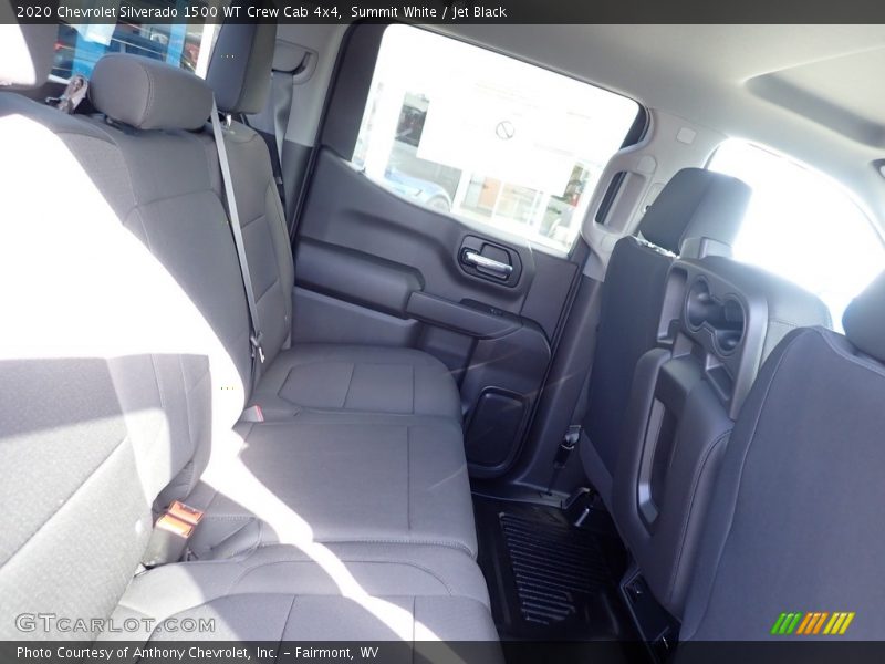 Summit White / Jet Black 2020 Chevrolet Silverado 1500 WT Crew Cab 4x4