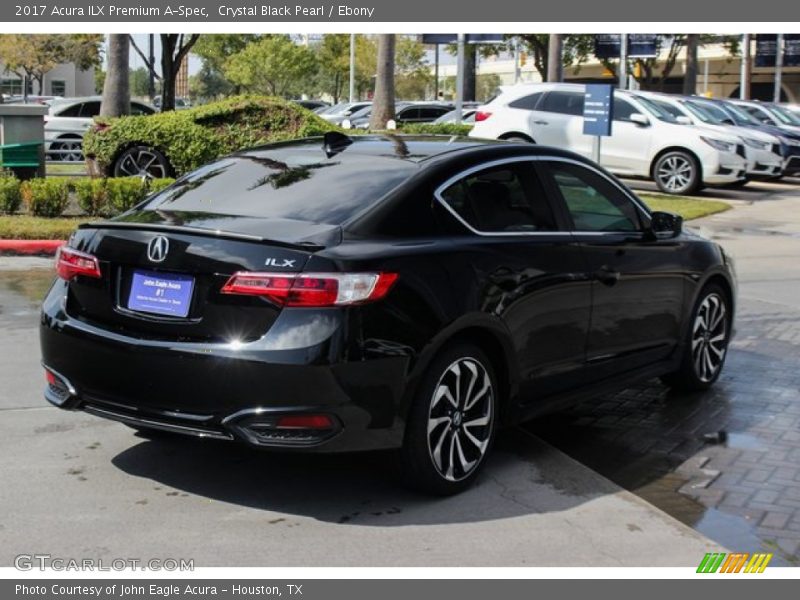 Crystal Black Pearl / Ebony 2017 Acura ILX Premium A-Spec