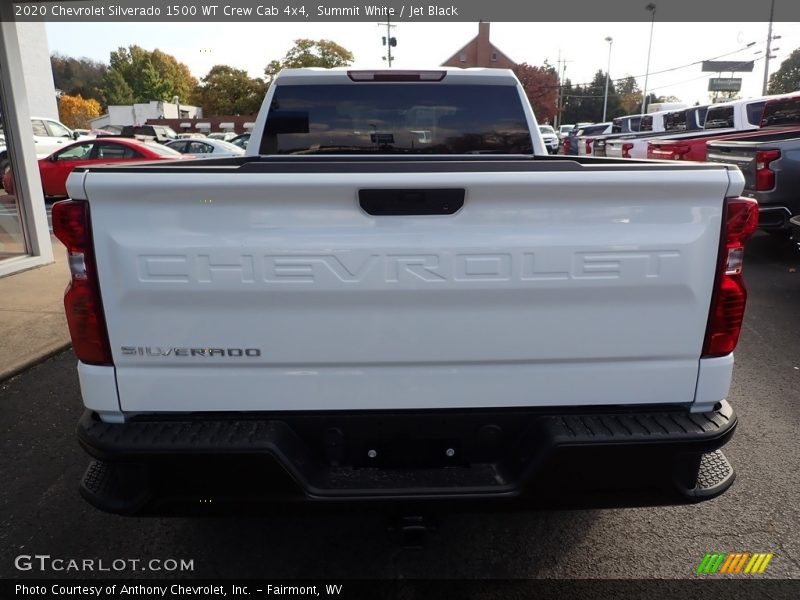Summit White / Jet Black 2020 Chevrolet Silverado 1500 WT Crew Cab 4x4