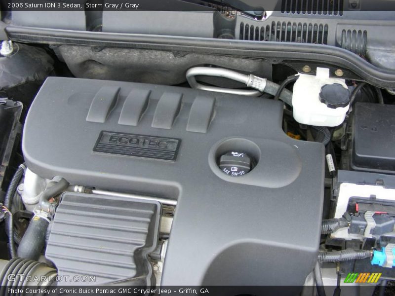 Storm Gray / Gray 2006 Saturn ION 3 Sedan