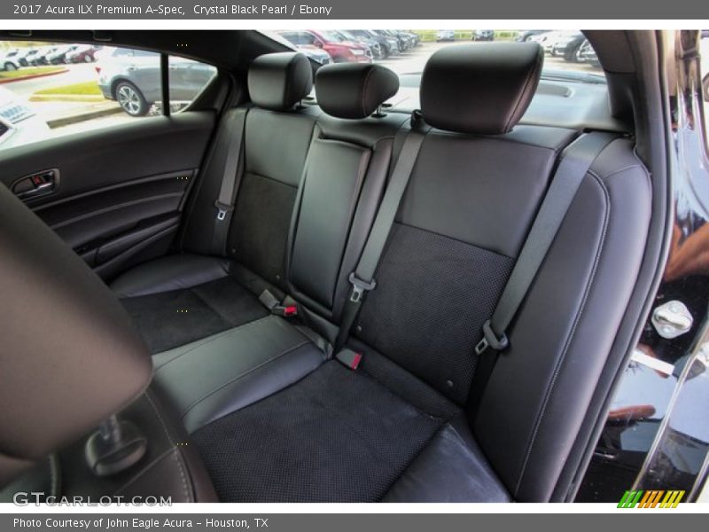 Crystal Black Pearl / Ebony 2017 Acura ILX Premium A-Spec