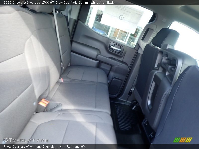Summit White / Jet Black 2020 Chevrolet Silverado 1500 WT Crew Cab 4x4