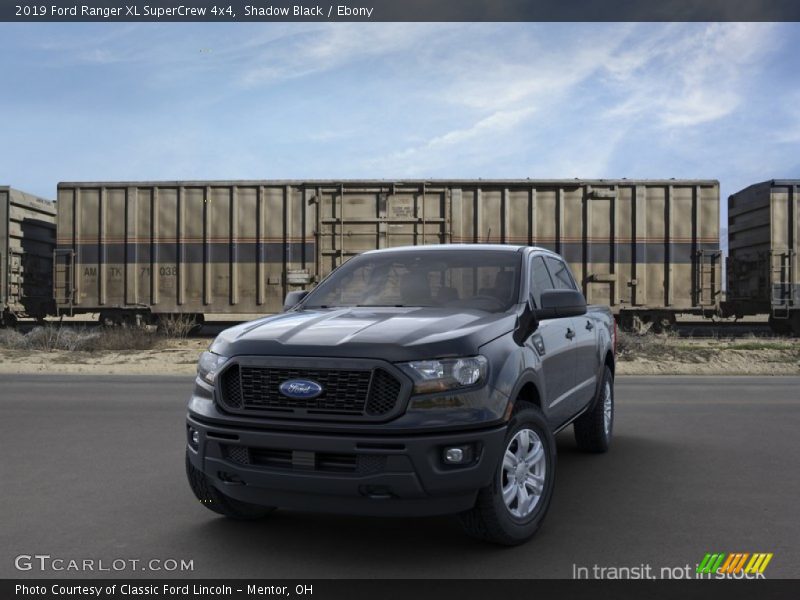 Shadow Black / Ebony 2019 Ford Ranger XL SuperCrew 4x4