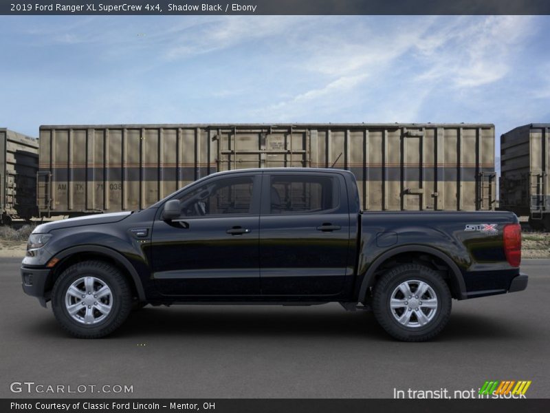 Shadow Black / Ebony 2019 Ford Ranger XL SuperCrew 4x4
