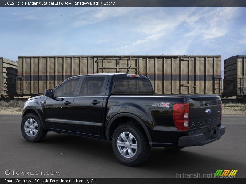 Shadow Black / Ebony 2019 Ford Ranger XL SuperCrew 4x4
