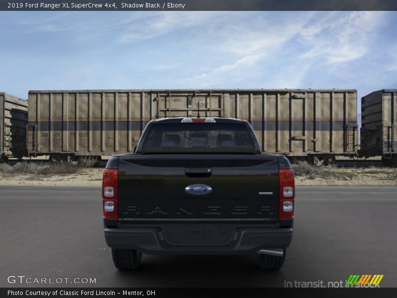 Shadow Black / Ebony 2019 Ford Ranger XL SuperCrew 4x4