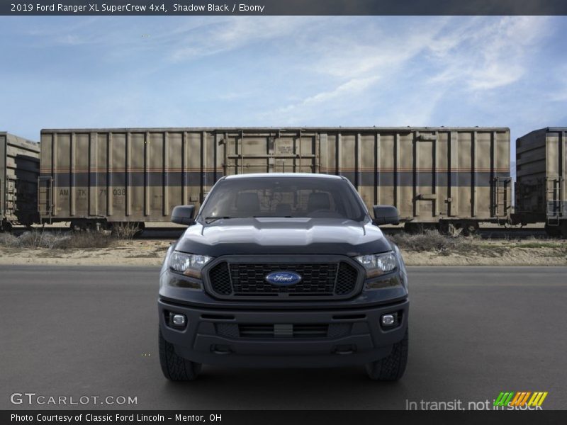 Shadow Black / Ebony 2019 Ford Ranger XL SuperCrew 4x4