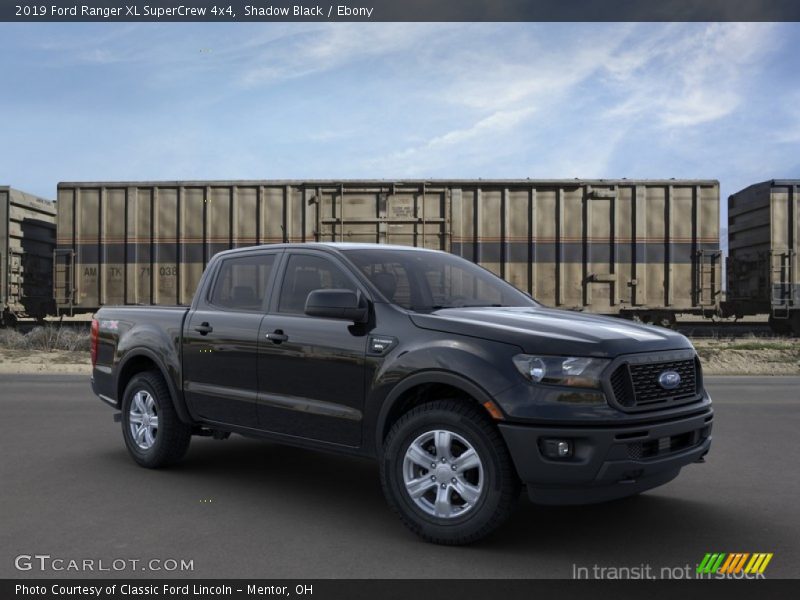 Shadow Black / Ebony 2019 Ford Ranger XL SuperCrew 4x4