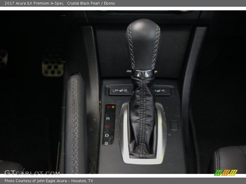 Crystal Black Pearl / Ebony 2017 Acura ILX Premium A-Spec
