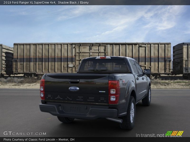 Shadow Black / Ebony 2019 Ford Ranger XL SuperCrew 4x4