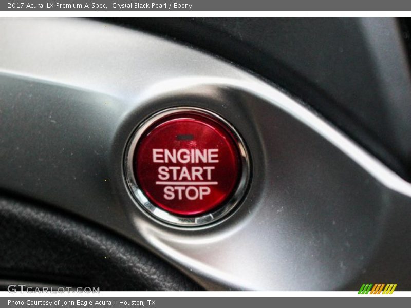 Crystal Black Pearl / Ebony 2017 Acura ILX Premium A-Spec